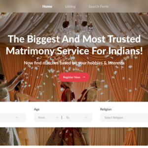 Ready to Use Matrimonial Script by IcommuneTech! | PostAds PH