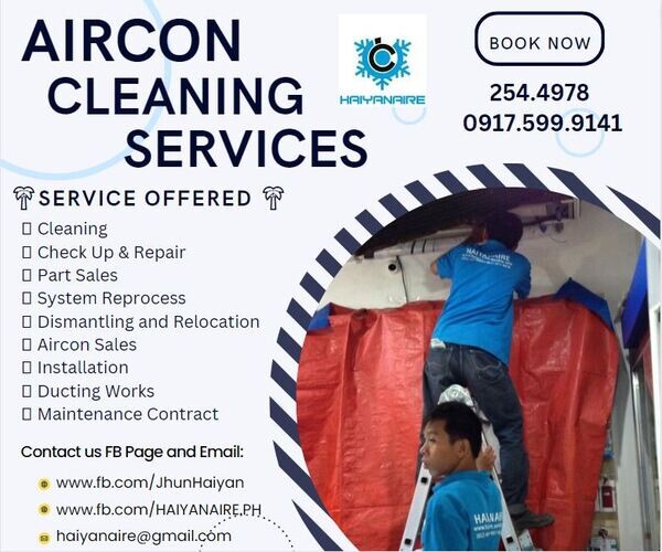 HAIYANANIRE AIRCON CLEANING and REPAIR SERVICES in Brgy. Lawaan  Talisa