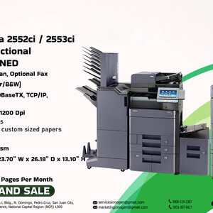 Kyocera Taskalfa 2552ci-2553ci | PostAds PH
