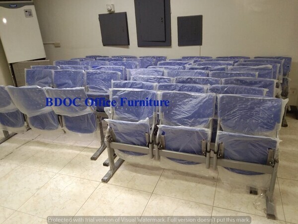 Gang Chairs Steel and PVC type 