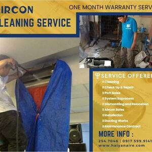 HAIYANANIRE AIRCON CLEANING and REPAIR SERVICES in Brgy. Lawaan Dos Ta | PostAds PH
