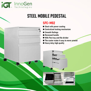 Steel Mobile Pedestal | PostAds PH