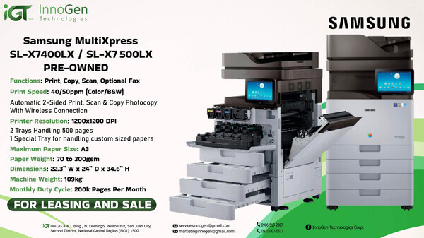 Samsung MultiXpress SL-X7400LX-SL-X7500LX