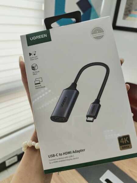 UGREEN USB-C To HDMI Cable 1.5M (Gray Black) 