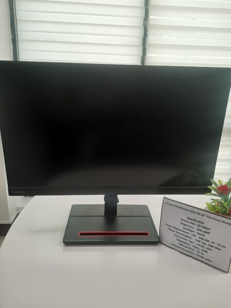 ThinkVision S22e-20 22” FHD Monitor