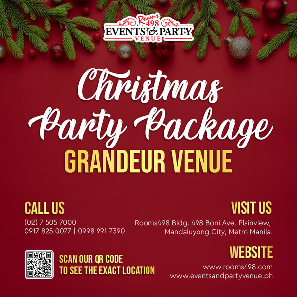 Christmas Party Package Grandeur Venue