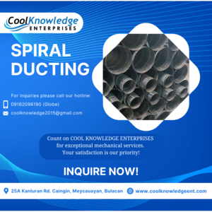 Spiral Ducting offered by Cool Knowledge Enterprises~ | PostAds PH