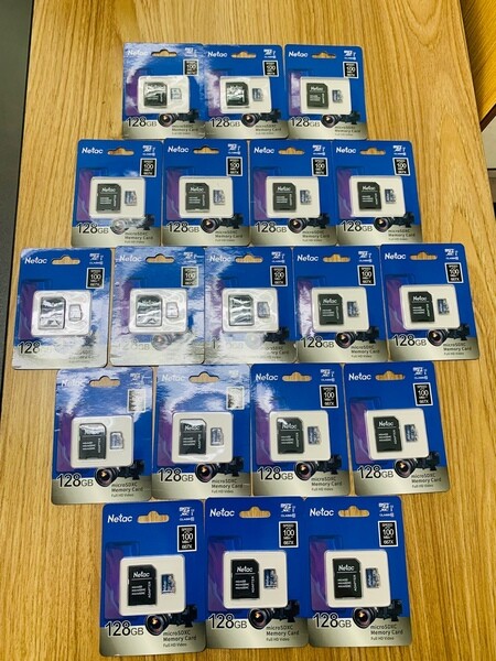 Netac Micro SD with SD Adpater 128GB