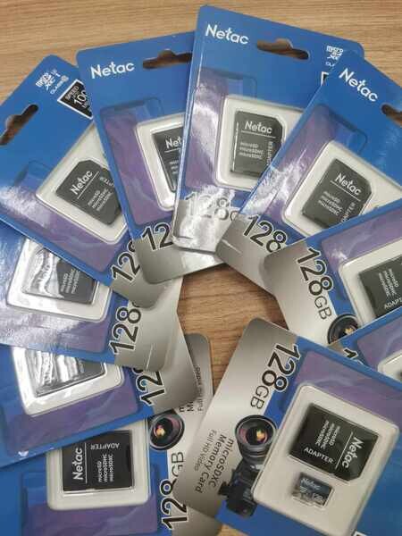 Netac Micro SD with SD Adpater 128GB for SALE!!!