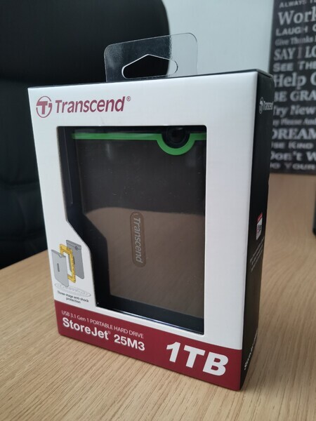 Transcend USB 3.1 Gen Portable Hard Drive