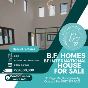 Two-Storey Single Detached House for Sale in BF Homes 29M | PostAds PH