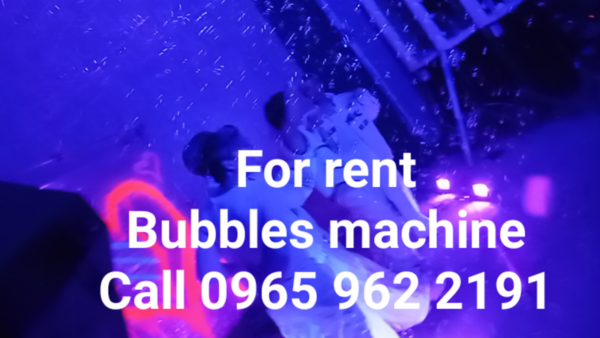 Bubble machine