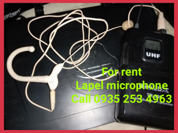 Lapel microphone