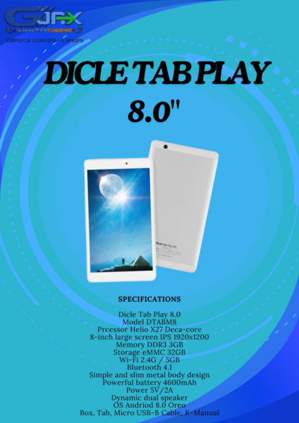 Dicle Tab's 8-inch tablet PC
