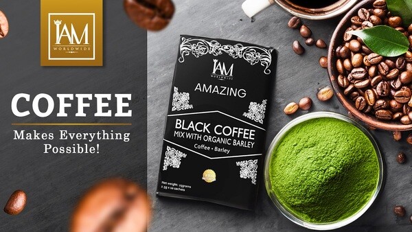 IAM AMAZING BLACK COFFEE WITH BARLEY