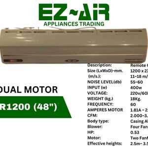 EZ- AIR CURTAIN DUAL TYPE LESS NOISY EFFECTIVE HEIGHTS 3.5meters | PostAds PH