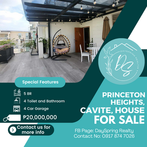 House for Sale in Princeton Heights, Bacoor, Cavite 20M | PostAds PH
