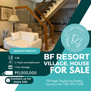 BF Resort Village House for Sale 11M | PostAds PH