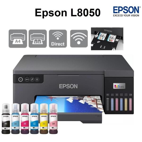 Presenting affordability in high resolution Epson Ecotank L8050