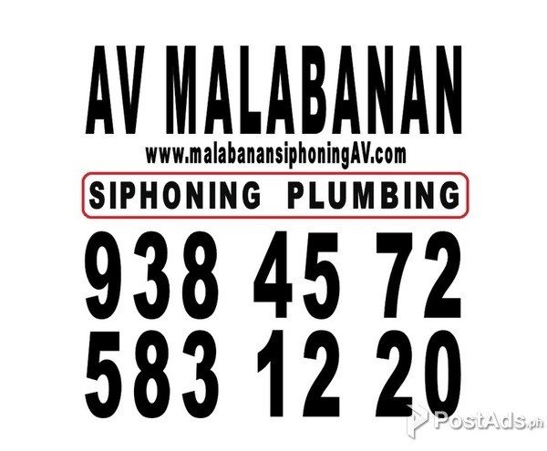 AV Malabanan Declogging And Plumbing Services 583-1220