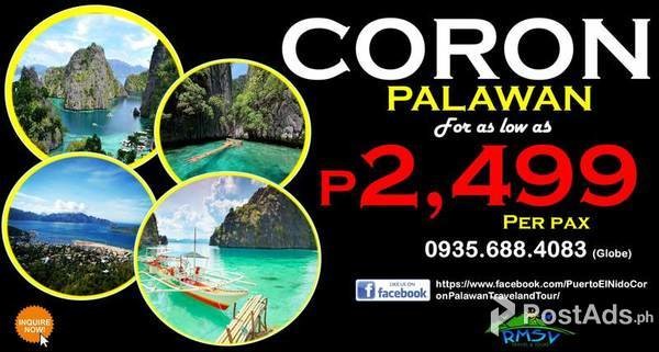 Coron Budget Tour Package 