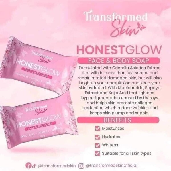 Honest Glow [Glass Skin Soap]
