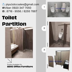 TOILET PARTITION / OFFICE FURNITURE / OFFICE PARTITION | PostAds PH