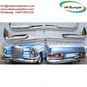 Mercedes W111 W112 Fintail Saloon bumpers | PostAds PH