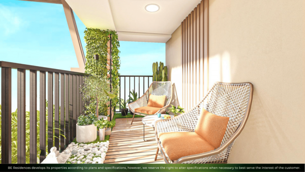 2BR GARDEN UNIT BALAI BY BE RESIDENCES PRESELLING CONDO NEAR CCLEX