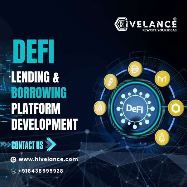 Defi lending & borrowing platform Development - Hivelance