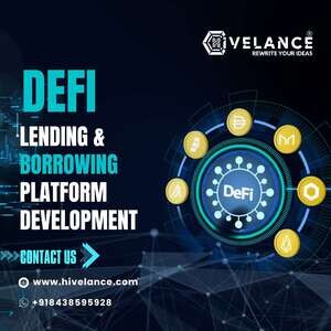 Defi lending & borrowing platform Development - Hivelance | PostAds PH