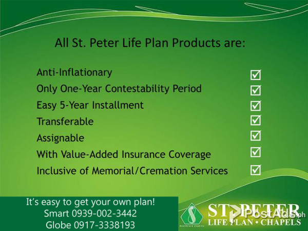 St. Peter Plans