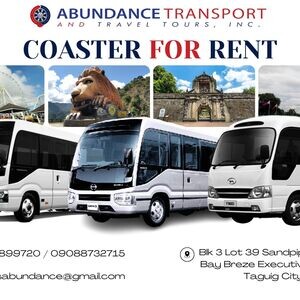 COASTER FOR RENT - WE ACCEPT ADVANCE BOOKING | PostAds PH