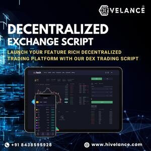 Decentralized exchange script development - Hivelance | PostAds PH