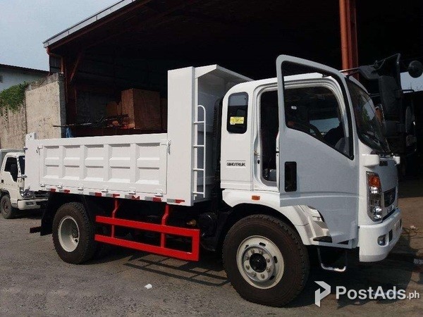 DUMP TRUCK HOMAN H3 6-WHEELER 6CUBIC 4X4 FOR SALE EURO4