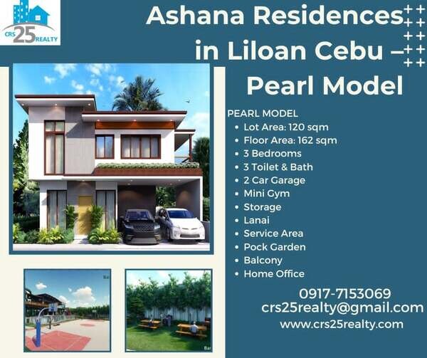 Ashana Residences in Liloan Cebu – Pearl Model For Sale!!