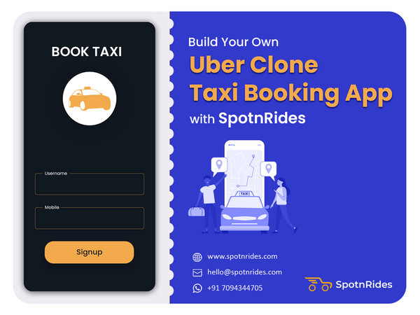 Uber Clone Taxi Booking App Development