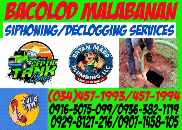 BACOLOD MALABANAN SIPHONING POZO NEGRO DECLOGGING SERVICES 09298127216