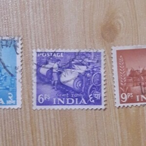 India stamps 3 used. | PostAds PH