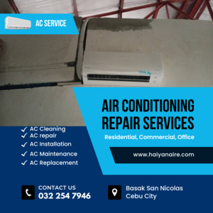 AIRCON CLEANING and REPAIR SERVICES in Brgy. Inayagan Naga Cebu | PostAds PH