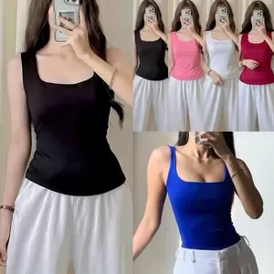 EMILY SQUARENECK DOUBLE LINING Full Length Sando Top | PostAds PH