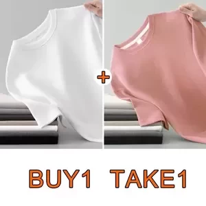 Jogger88 【BUY 1 TAKE 1】 Waffle Plain Oversize T-shirt for Men Women Fash | PostAds PH