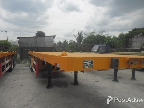 Tri axle Semi Trailer Flatbed 45tons Brand New 
