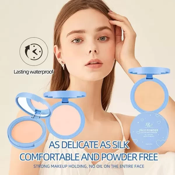 DW Face Powder Foundation Lasting Waterproof Oil Control Matte Long-las