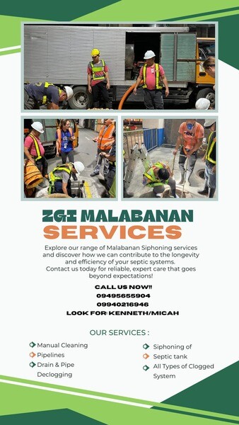 QUEZON CITY MALABANAN SIPHONING SERVICES