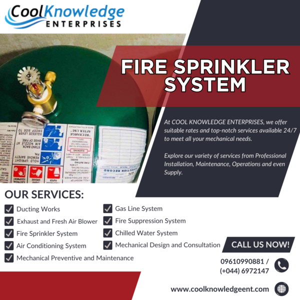 Fire Sprinkler System