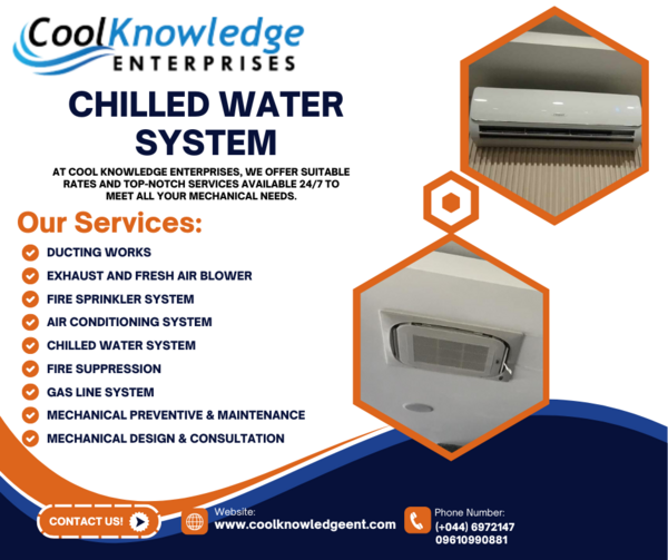 AVAILABLE || Chilled Water System