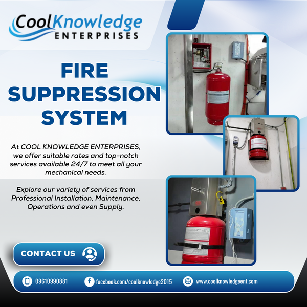 Fire Suppression System || AVAILABLE