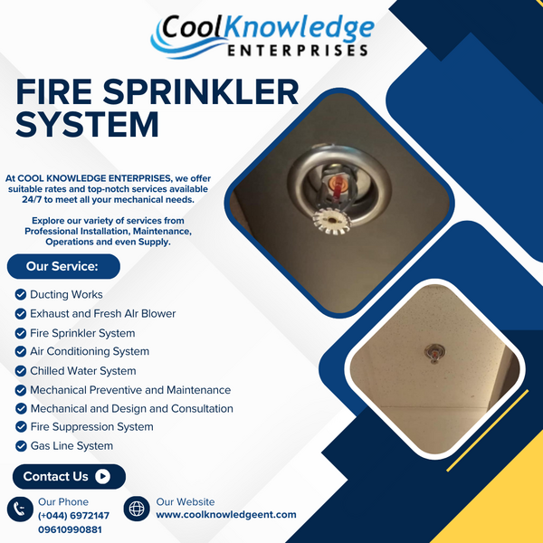 Fire Sprinkler System || Cool Knowledge