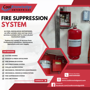 Cool Knowledge || FIRE SUPPRESSION SYSTEM | PostAds PH